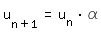 \fedu_(n+1)=u_(n)*\alpha