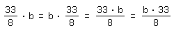 \fed\mixon33/8*b=b*33/8=(33*b)/8=(b*33)/8