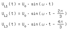 \fedon\
U_L1(t)=U_0*sin(\omega*t)
U_L2(t)=U_0*sin(\omega*t-2\pi/3)
U_L3(t)=U_0*sin(\omega*t-4\pi/3)
\fedoff