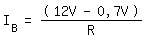 \fed\mixonI_B=(12V-0,7V)/R