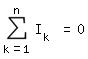 \fed\mixonsum(I_k ,k=1,n)=0