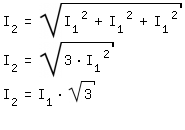 \fedonI_2 = sqrt(I_1^2+I_1^2+I_1^2)
I_2 = sqrt(3*I_1^2)
I_2 = I_1*sqrt(3)
\fedoff 
