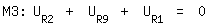 \fed\mixonM3: U_R2 + U_R9 + U_R1 = 0