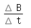 \fed\mixon(\Delta B)/(\Delta t)   