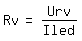 \fed\mixonRv=Urv/Iled