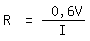 \fed\mixonR = 0,6V/I