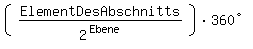 \fed\mixon(ElementDesAbschnitts/2^Ebene)*360� 