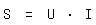 \fed\mixonS = U * I