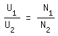 \fed\mixonU_1/U_2 = N_1/N_2