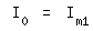 \fed\mixon I_0 = I_m1