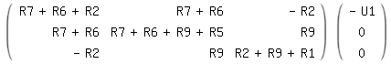 \fed\mixon(R7+R6+R2,R7+R6,-R2;R7+R6,R7+R6+R9+R5,R9;-R2,R9,R2+R9+R1) (-U1;0;0)
