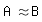 \fed\mixonA \approx\ B