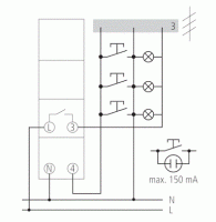 Treppenlichtautomat / 3-Leiter-Schaltung Ersatzteilversand ...