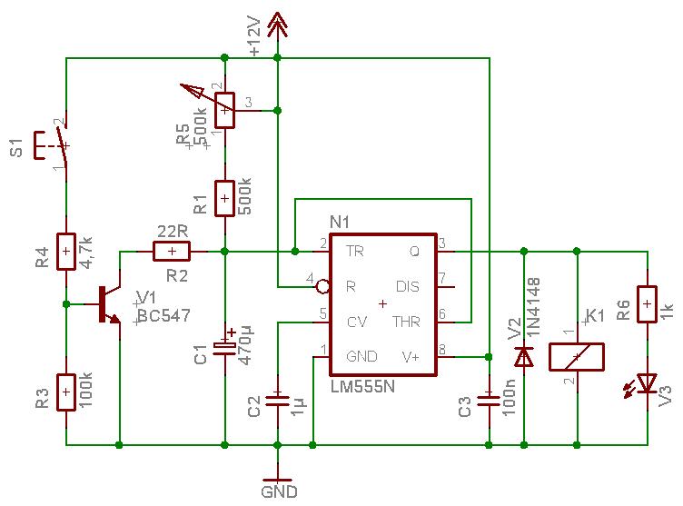 Netzfreischaltung Zeitschaltung Ne555 Ersatzteilversand Reparatur